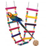 G GANEN Wood Bird Ladder