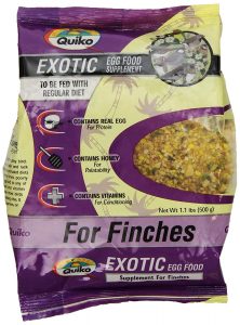 Egg Food Supplement For Finches